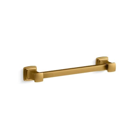 Kohler Riff 7  Drawer Pull Vibrant Brushed Moderne Brass 24436-2MB